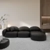 Kunstleder L-Form Sofa Lumira – Bild 12