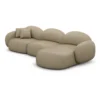 Kunstleder L-Form Sofa Lumira – Bild 32