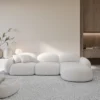 Kunstleder L-Form Sofa Lumira – Bild 2