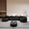 Echtleder U-Form XL Wohnlandschaft Lumira – Bild 2