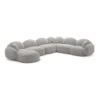 Cord U-Form XXL Wohnlandschaft Lumira – Bild 21
