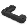 Strukturstoff U-Form XXL Wohnlandschaft Lumira – Bild 23