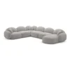 Cord U-Form XXL Wohnlandschaft Lumira – Bild 9