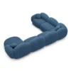 Strukturstoff U-Form XXL Wohnlandschaft Lumira – Bild 62