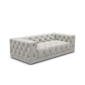 Strukturstoff 3-Sitzer Couch Meliva