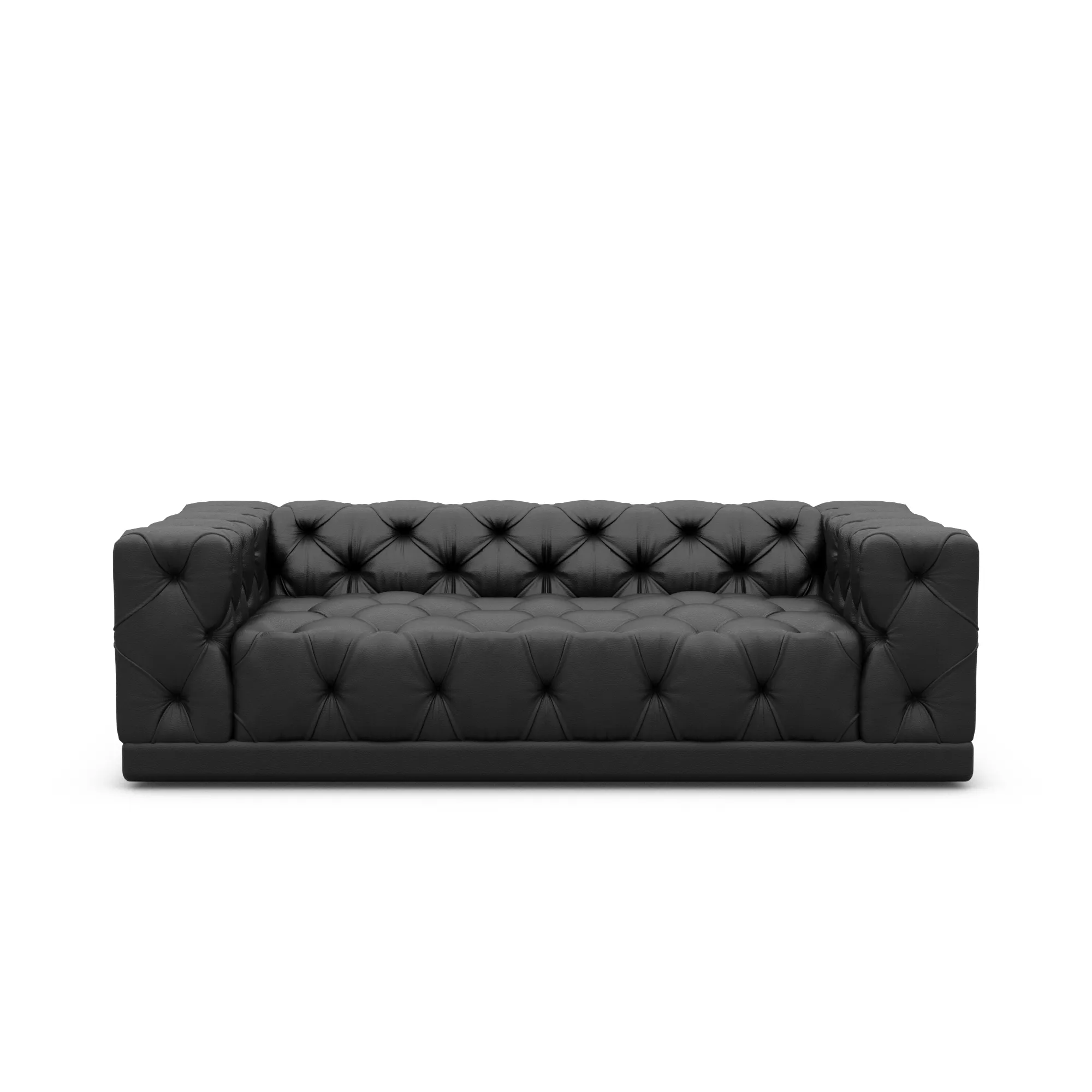 Kunstleder 3-Sitzer Couch Meliva