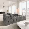 Samtstoff Chaise Lounge Meliva