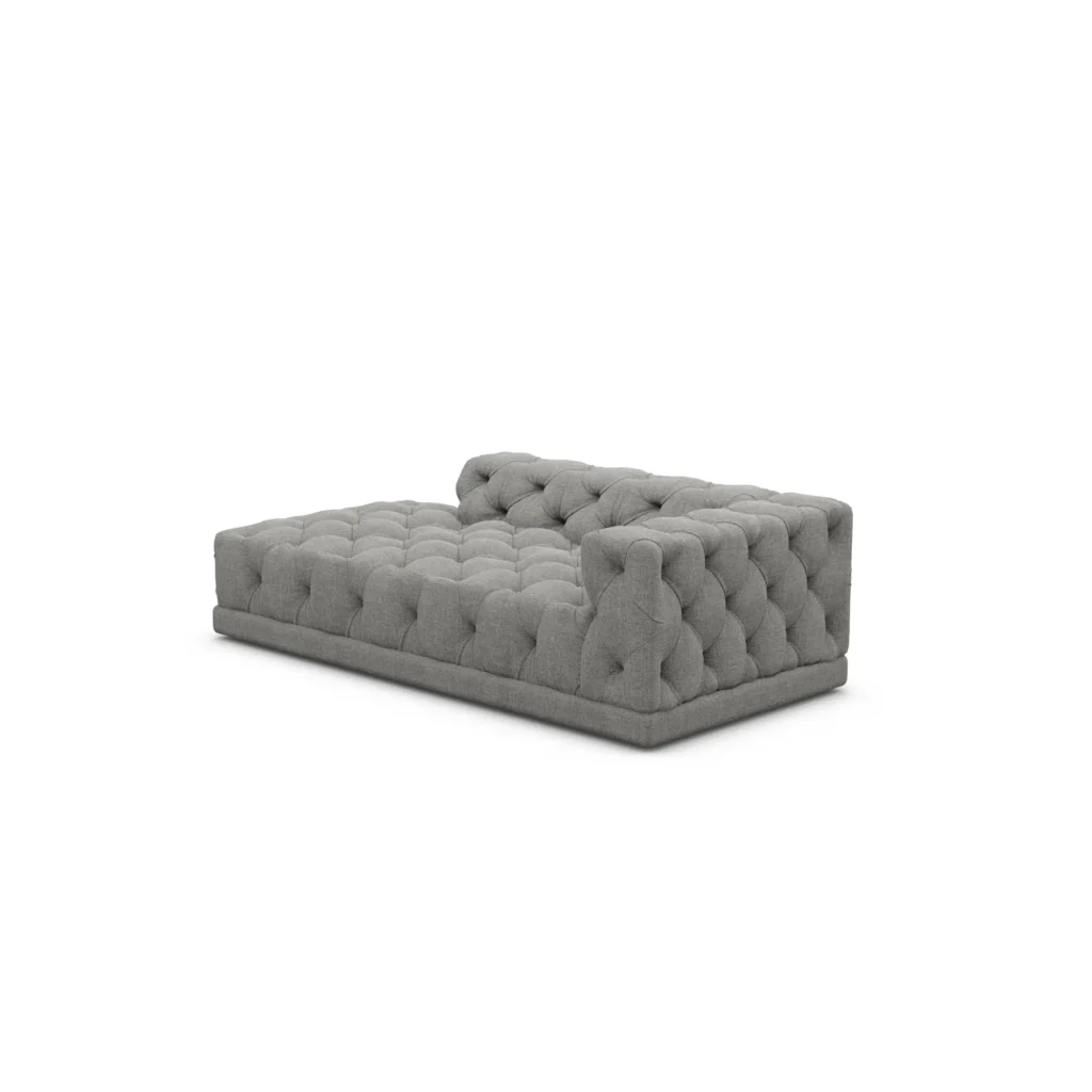 Strukturstoff Chaise Lounge Meliva