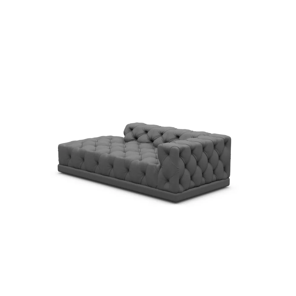 Echtleder Chaise Lounge Meliva