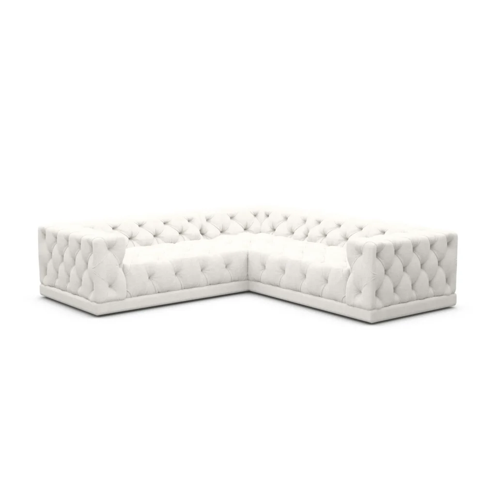 Strukturstoff Ecksofa Meliva