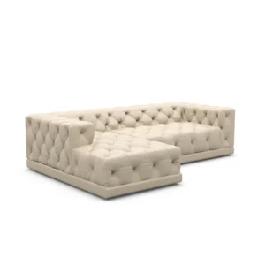 Echtleder L-Form Sofa Meliva