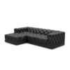 Kunstleder L-Form Sofa Meliva