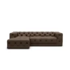 Kunstleder L-Form Sofa Meliva