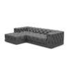 Kunstleder L-Form Sofa Meliva