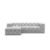 Kunstleder L-Form Sofa Meliva