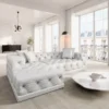 Kunstleder L-Form Sofa Meliva
