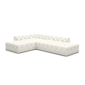 Bouclé L-Form Lounge Sofa Meliva