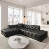 Kunstleder L-Form Lounge Sofa Meliva