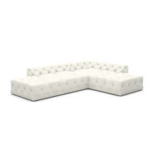 Bouclé L-Form Lounge Sofa Meliva