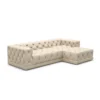 Kunstleder L-Form Sofa Meliva
