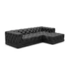 Kunstleder L-Form Sofa Meliva