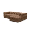 Kunstleder L-Form Sofa Meliva