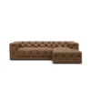 Kunstleder L-Form Sofa Meliva