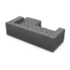 Kunstleder L-Form Sofa Meliva