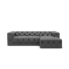 Kunstleder L-Form Sofa Meliva