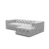 Kunstleder L-Form Sofa Meliva