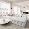 Kunstleder L-Form Sofa Meliva