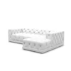Kunstleder L-Form Sofa Meliva