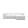 Kunstleder L-Form Sofa Meliva