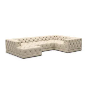Echtleder U-Form XL Wohnlandschaft Meliva