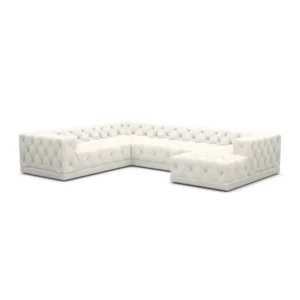 Bouclé U-Form XXL Wohnlandschaft Meliva