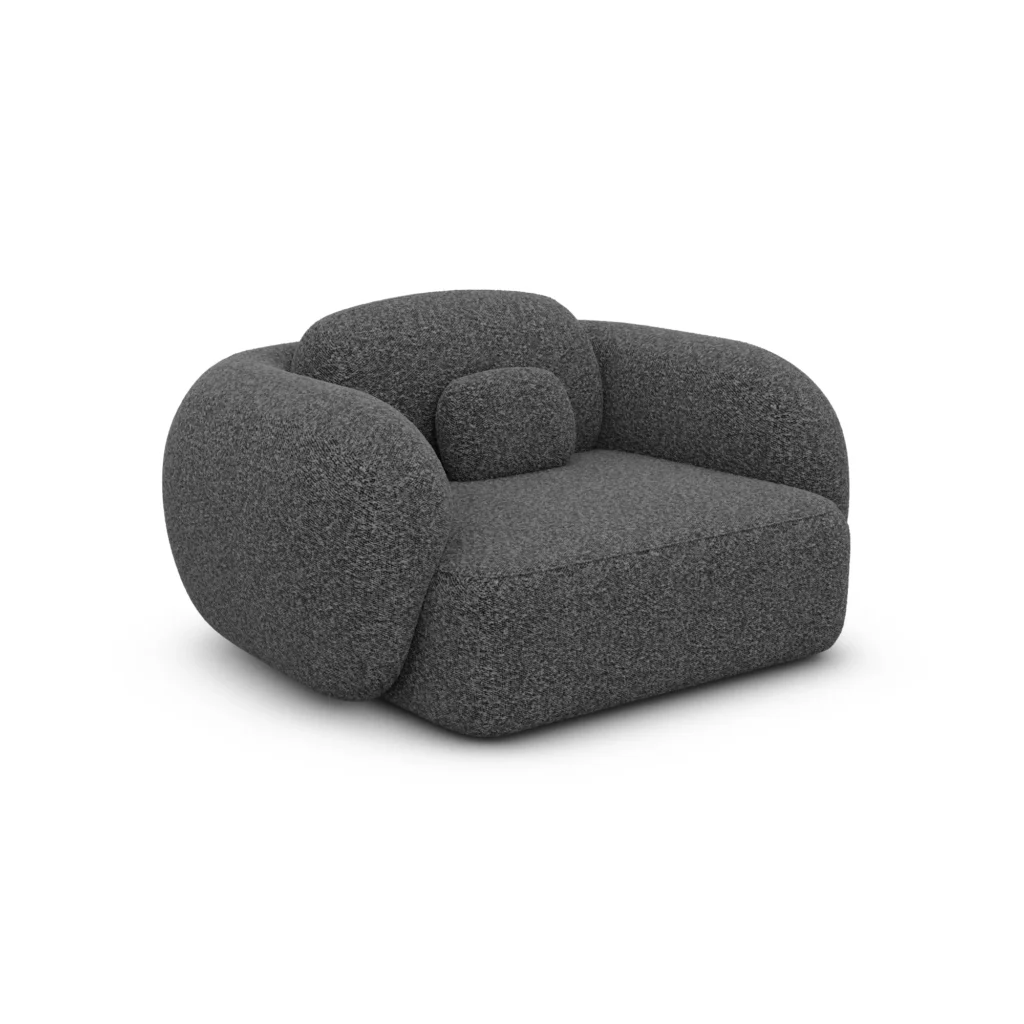 Bouclé Sessel Mira