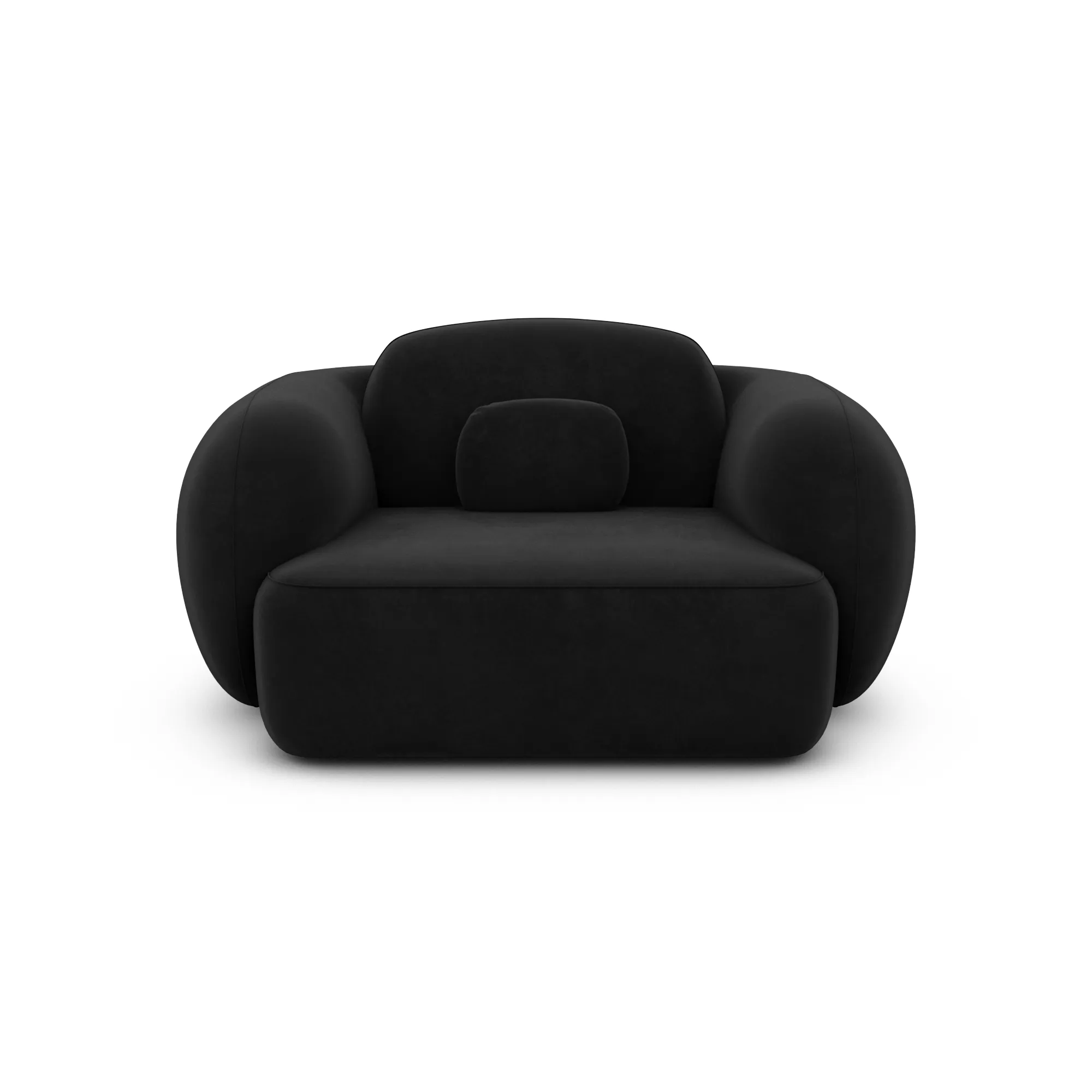 Samtstoff Sessel Mira