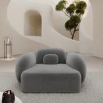 Samtstoff Sessel Mira