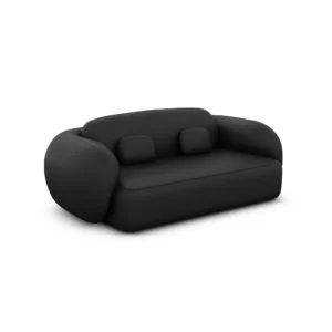Echtleder 2-Sitzer Couch Mira