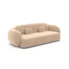 Samtstoff 3-Sitzer Couch Mira