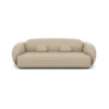 Echtleder 3-Sitzer Couch Mira