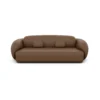 Echtleder 3-Sitzer Couch Mira