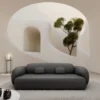 Echtleder 3-Sitzer Couch Mira