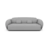 Echtleder 3-Sitzer Couch Mira
