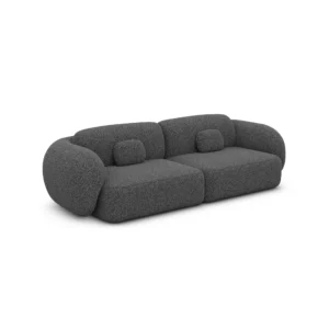 Bouclé 4-Sitzer Couch Mira