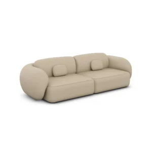 Kunstleder 4-Sitzer Couch Mira