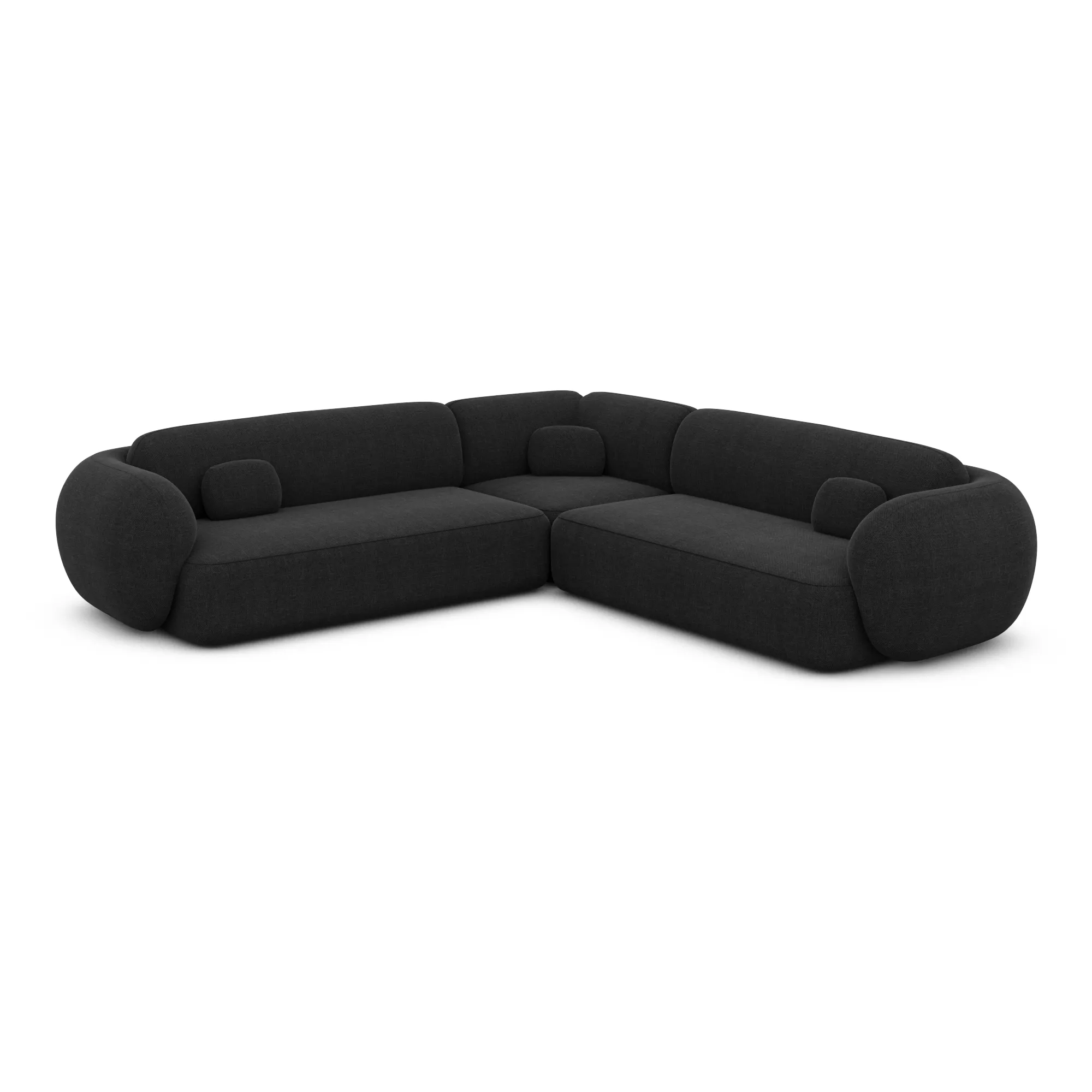 Strukturstoff Ecksofa Mira