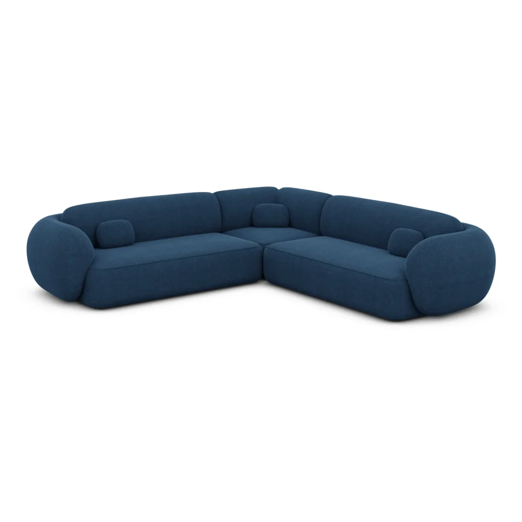 Strukturstoff Ecksofa Mira