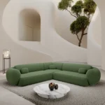 Strukturstoff Ecksofa Mira