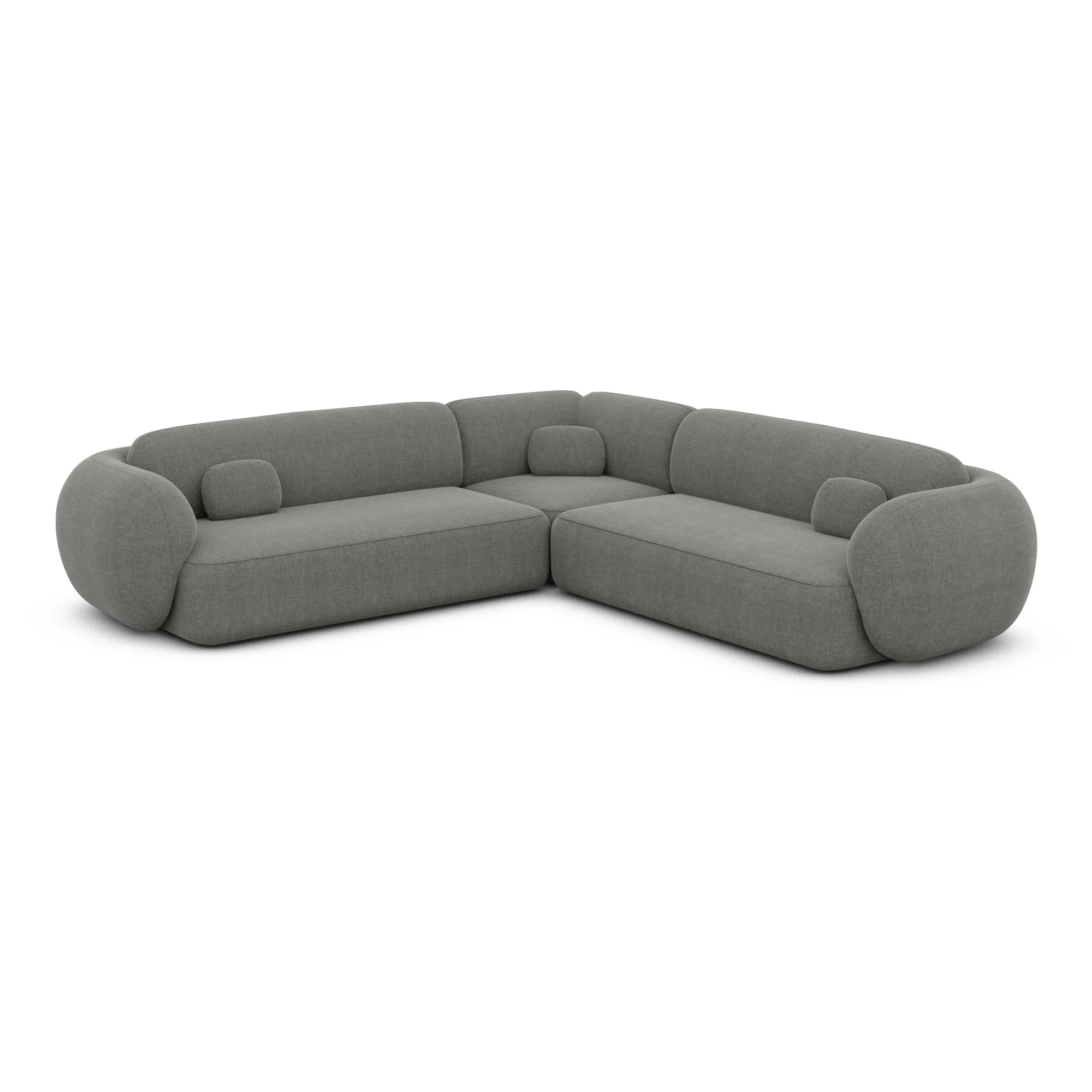 Strukturstoff Ecksofa Mira